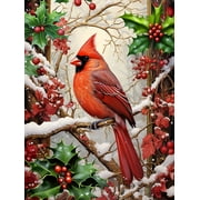 Springbok 500 Piece Cardinal Carols Jigsaw Puzzle for Adults - Poster Included