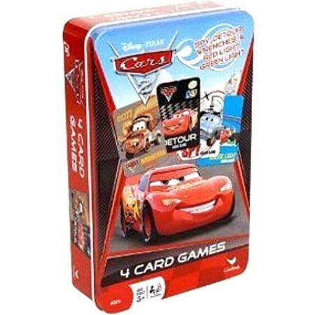 Cars 2 Card Game Tin Party Supplies - 26005