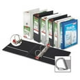 thumbnail image 1 of Cardinal  Clearvue Binder, D-Ring, 6 in. Capacity, 11 in. x 8.5 in., White, 1 of 1