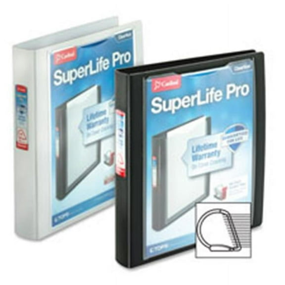 Cardinal D-Ring Binder- One Touch- 1.5 in.- White