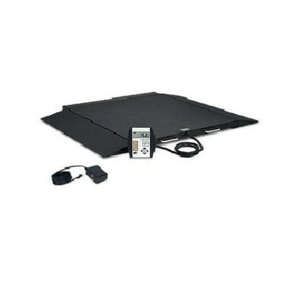 Detecto 6400-AC 1000 x 0.2 lbs x 0.1 kg AC Adapter Portable Digital Wheelchair Scale