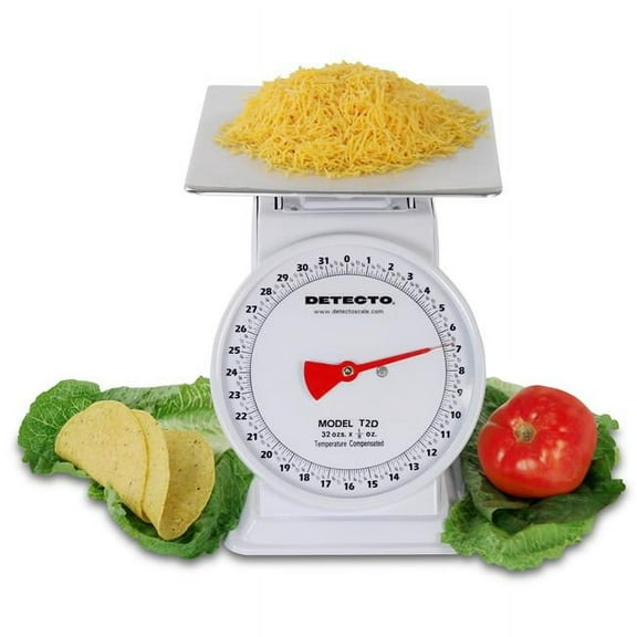 Cardinal & Detecto T-5-D 5 lbs Air Dashpot Top Loading Dial Scale