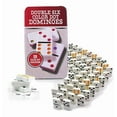 thumbnail image 1 of Cardinal Dominos Double Six Color Dot Game Set - 28 Piece in Tin Case Instr. for 16 Games, 1 of 5