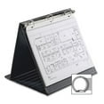 thumbnail image 1 of Cardinal Easel Round Ring Binder, 3 Rings, 1" Capacity, 11 x 8.5, Black (09260), 1 of 3