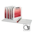 thumbnail image 1 of Cardinal Easy-Open ClearVue Extra-Wide Locking Slant-D Binder, 2" Cap, 11 x 8 1/2, White, 1 of 3
