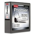 thumbnail image 1 of Cardinal Easy-Open ClearVue Locking Slant-D Binder, 3" Cap, 11 x 8 1/2, Black, 1 of 7