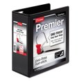 thumbnail image 1 of Cardinal Easy-Open ClearVue Locking Slant-D Binder, 4" Cap, 11 x 8 1/2, Black, 1 of 7