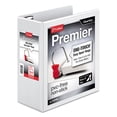 thumbnail image 1 of Cardinal Easy-Open ClearVue Locking Slant-D Binder, 4" Cap, 11 x 8 1/2, White, 1 of 9