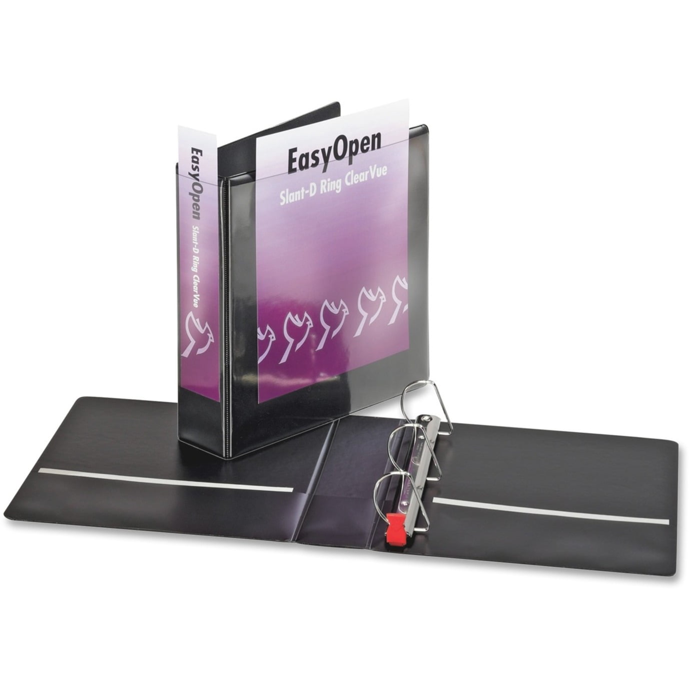 Cardinal EasyOpen Clearvue Slant DRing Binders