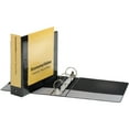 thumbnail image 1 of Cardinal EconomyValue ClearVue Round-Ring Binders, Non-locking,3" Capacity,Black - CRD90090, 1 of 2