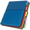 thumbnail image 1 of Cardinal Expanding Pocket Poly Divider, 5 Colored Tabs, Holds 100 sheets, 1 Set-Count, 1 of 6