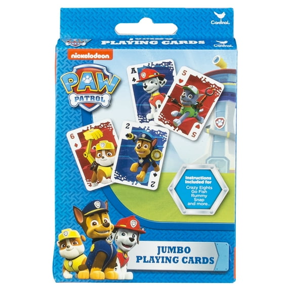 Cardinal Games Paw Patrol Jumbo Playing Cards