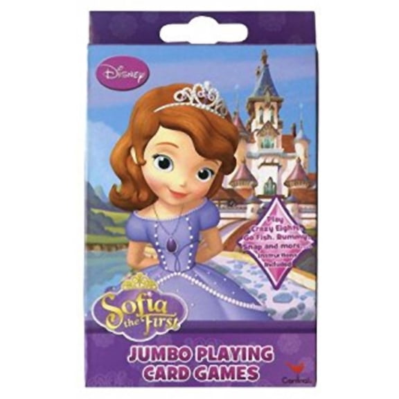 Cardinal Games Sofia the First Jumbo Card Deck