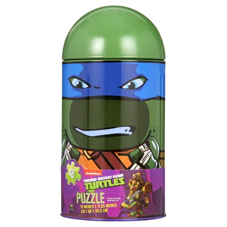 Cardinal Games Teenage Mutant Ninja Turtles Capsule Puzzle, 48 Piece