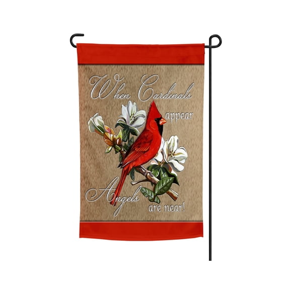 Cardinal Garden Flag