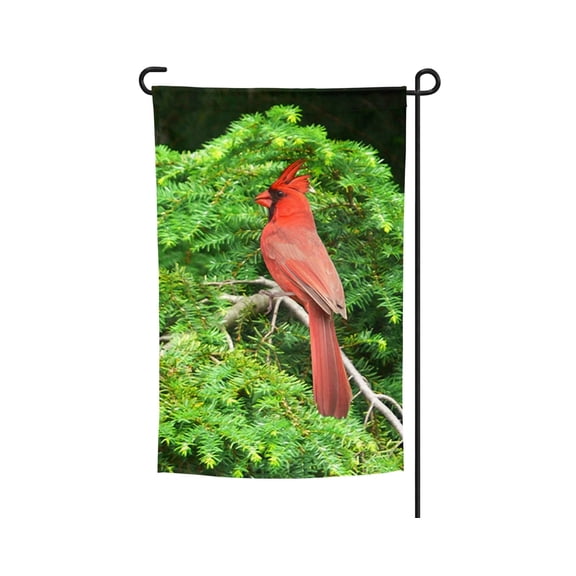 Cardinal Garden Flag