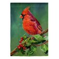 thumbnail image 1 of Cardinal Garden Satin Flag, 1 of 2