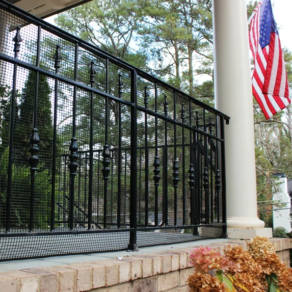 Cardinal Gates Deck Shield Heavy Duty deck Netting 15' Black