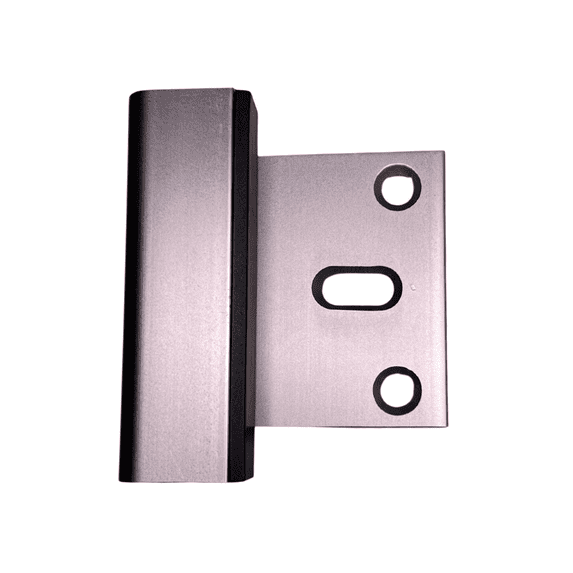 Cardinal Gates Door Guardian Home Security Door Reinforcement Lock for Inward Swinging Doors - Child Proof Lock Front Door - Extra Lock for Home from Inside - USA Based - Satin Nickel