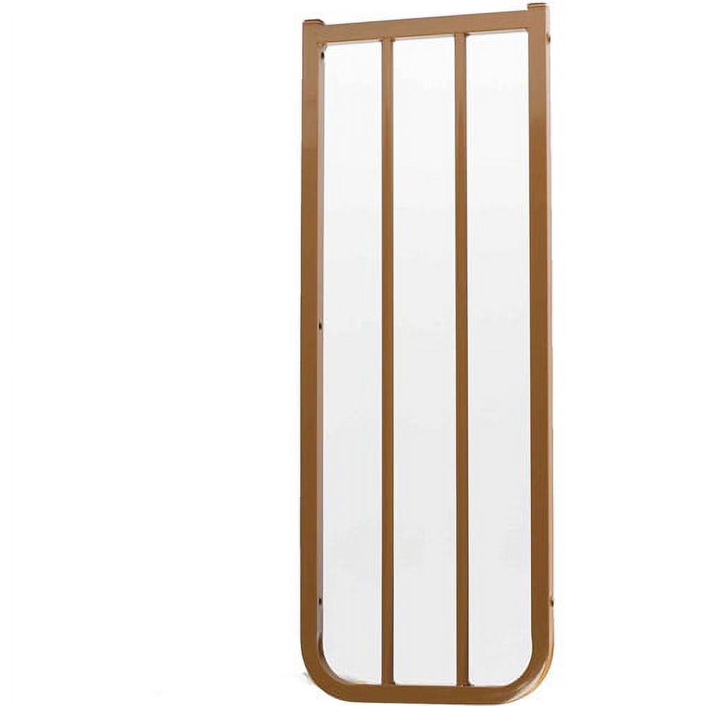 Cardinal Gates Extension for Outdoor Child Safety Gate, Brown, 10.5
