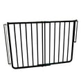 thumbnail image 1 of Cardinal Gates SS30OD Outdoor Dog Gate for Stairs – Adjustable Aluminum Safety Gate for Kids & Pets – Toddler Gate for Patio, Deck, Porch – Wall Mounted – Black – Screw in, 1 of 6