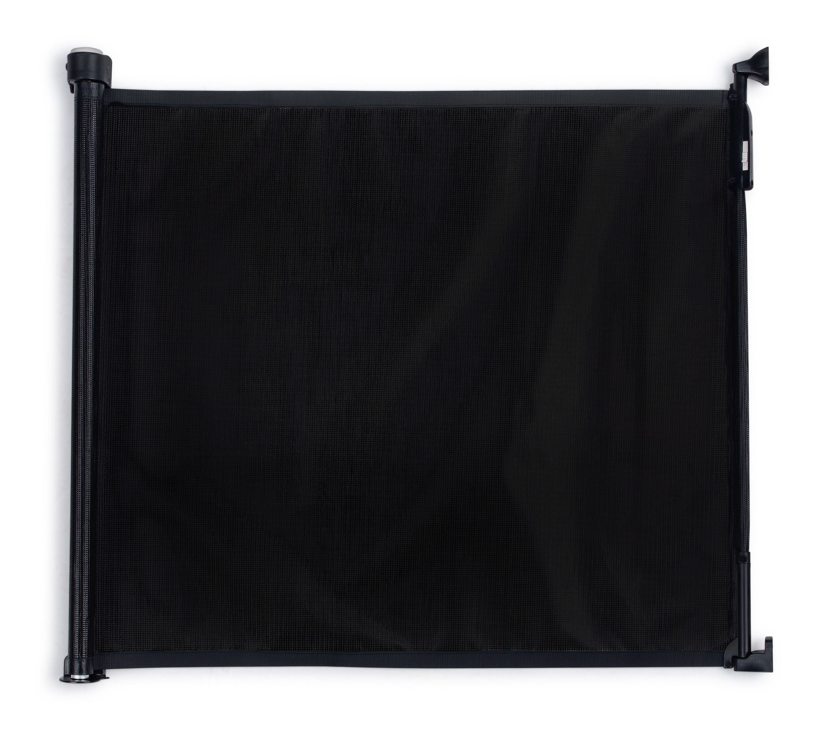Black Retractable Mesh Safety Gate for Children and Pets