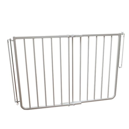 Cardinal Gates Outdoor Aluminum Child & Pet Safety Gate SS30OD - White