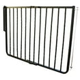 Cardinal WI30BK Wrought Iron Decor Dog Gate Black