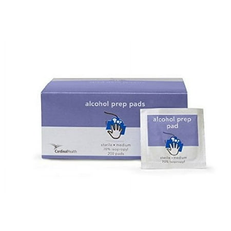 Cardinal Health Alcohol Prep Pad Sterile Large Nonwoven Material MW-APL 1 Box(s)