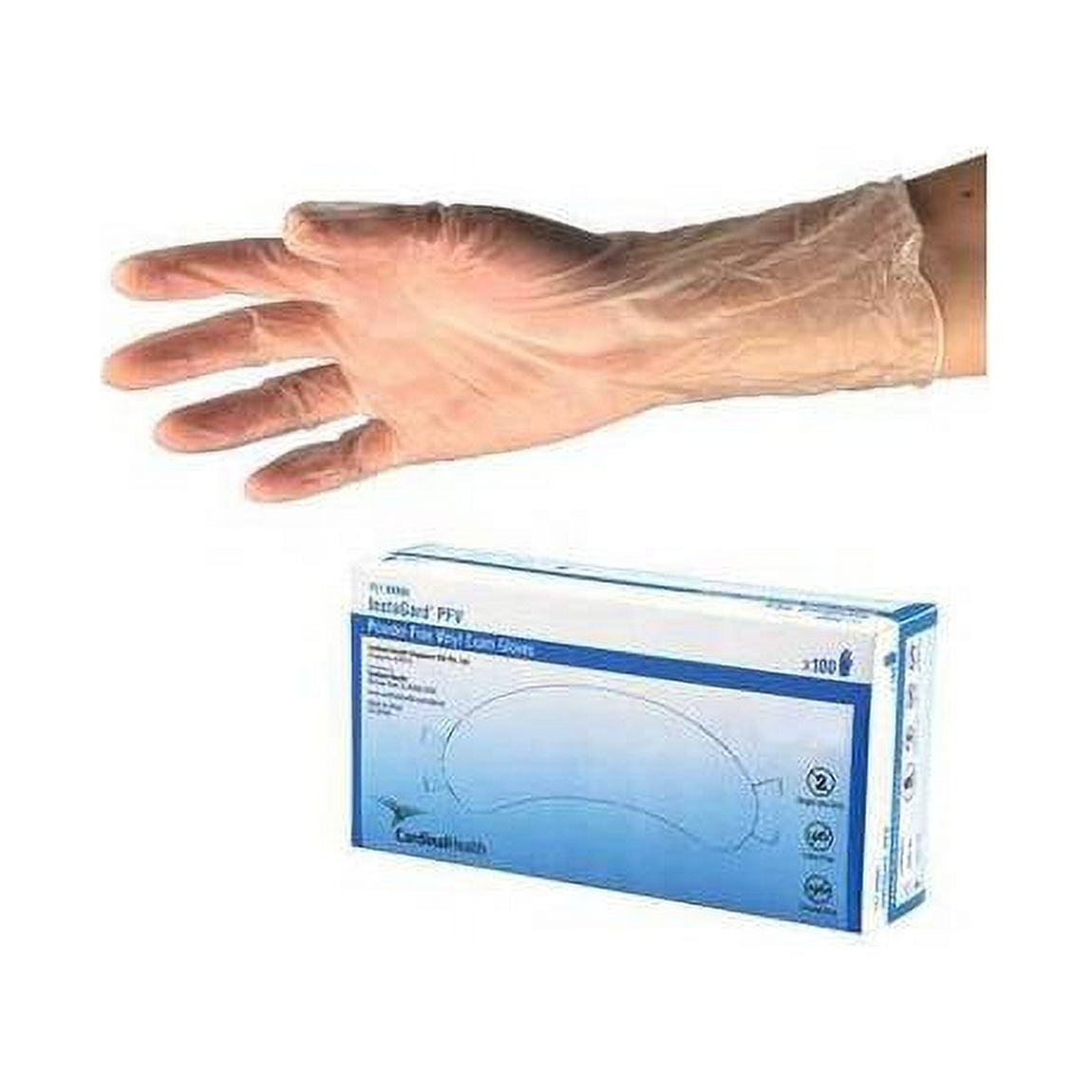 Cardinal Health Instagard Vinyl Exam Gloves, Small, Dinp-free Part No. 8886dotp (150/box)