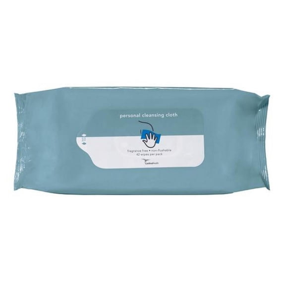 Cardinal Health Personal Cleansing Cloth - Soft Pack, Aloe, Unscented, 1008 Count