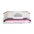 thumbnail image 1 of Cardinal Health Personal Wipes with Aloe, Rinse-Free, Non-Flushable, 9 in x 13 in, 42 Count, 24 Packs, 1008 Total, 1 of 3