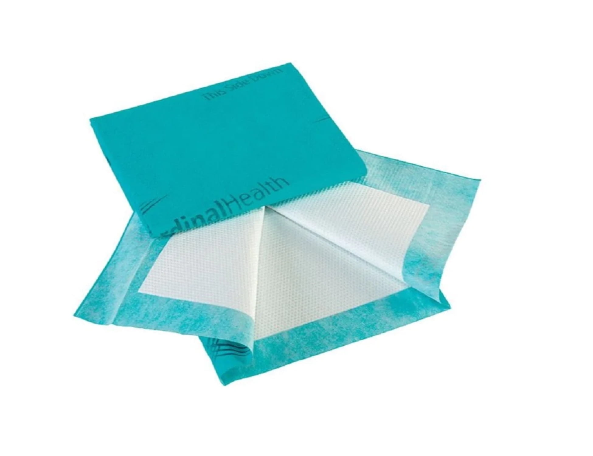 Cardinal Health Premium Disposable Underpad, Maximum Absorbency, 31" X 36", Teal, Pack of 10