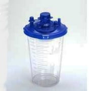 Cardinal Health Suction Canister Medi-Vac 65651-212 Guardian 1200 mL Shut-Off Valve / Locking Lid. 1 each