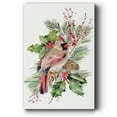 thumbnail image 1 of Cardinal Holly Christmas Collection B- Gallery Wrapped Canvas, 1 of 9
