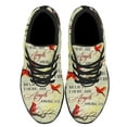 thumbnail image 1 of Cardinal I Believe There Are Angels Among Shoes Women's Fashion Sneakers Tennis Running Shoes for Men Women Black Size 8, 1 of 7