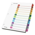 thumbnail image 1 of Cardinal Index Tab Divider Set, Multicolor, 12 Count, 1 of 7
