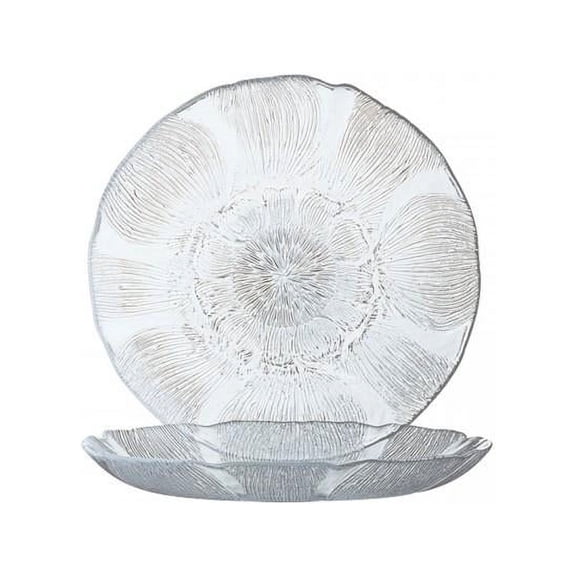 Arcoroc J0232 Fleur Glass 7-1/2 Dessert Plate - 36 / CS"