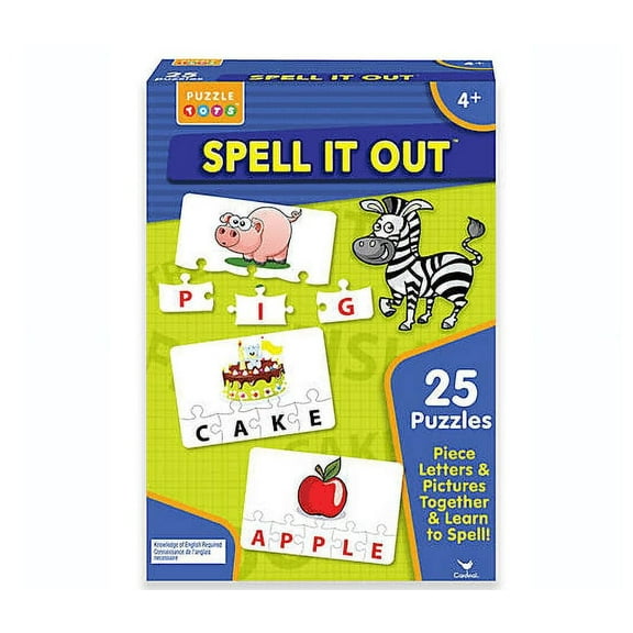 Cardinal Match And Learn 72pc Pallet Spelling