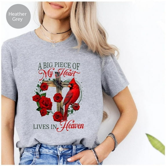 Cardinal Memorial Shirt: Sympathy Gift, Remembrance Tee SWEATSHIRT All Size S-5XL