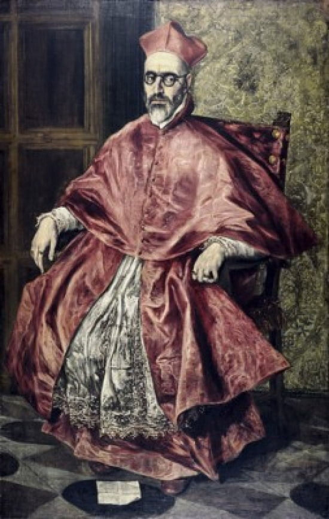 Cardinal Nino de Guevara 1596 El Greco (1541-1614Greek) Oil on canvas Metropolitan Museum of Art New York USA Canvas Art - El Greco (18 x 24)