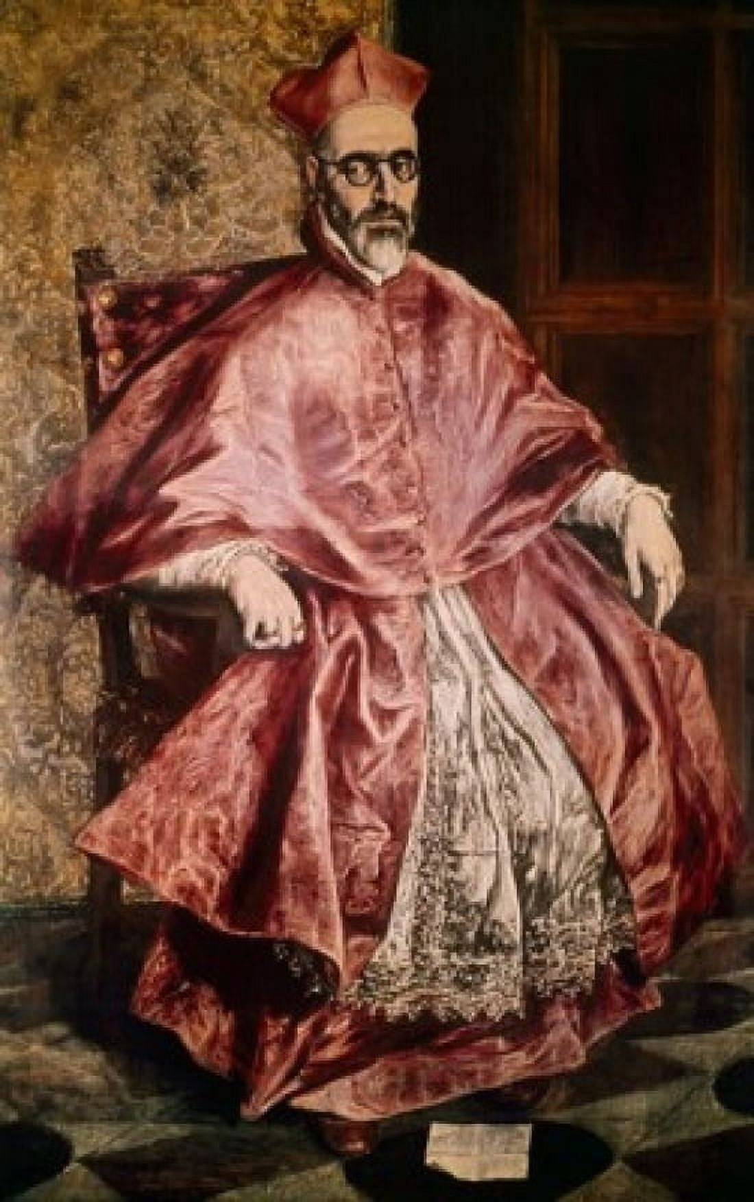 Cardinal Nino de Guevara S 1596 Greco El (1541-1614Greek) Oil on Canvas Metropolitan Museum of Art New York USA Canvas Art - El Greco (24 x 36)