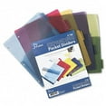 thumbnail image 1 of Cardinal  Poly Expanding Pocket Index Dividers  Five-Tab  Letter  Assorted  Five per Set, 1 of 1