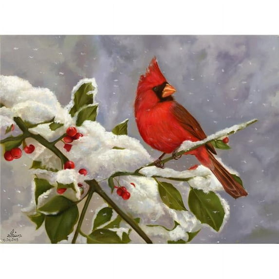 Cardinal Poster Print by Shiva - 22 x 16 in.
