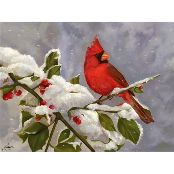Cardinal Poster Print by Shiva - 22 x 16 in.