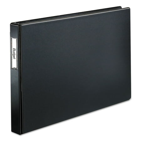 Cardinal - EasyOpen 1" 3-Ring Non-View Binders, D-Ring - Black