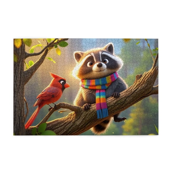 Cardinal Puzzle Games For Adults,Small Talk Puzzles 1000 Piece,House Decor 1000 Piece Puzzles