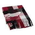 thumbnail image 1 of Multi-Color Cardinal Red Tri Color Check Cotton Throw 50x60, 1 of 3
