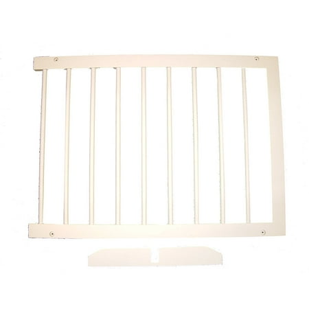 Cardinal SGX-WH Step Over Pet Gate Extension - White