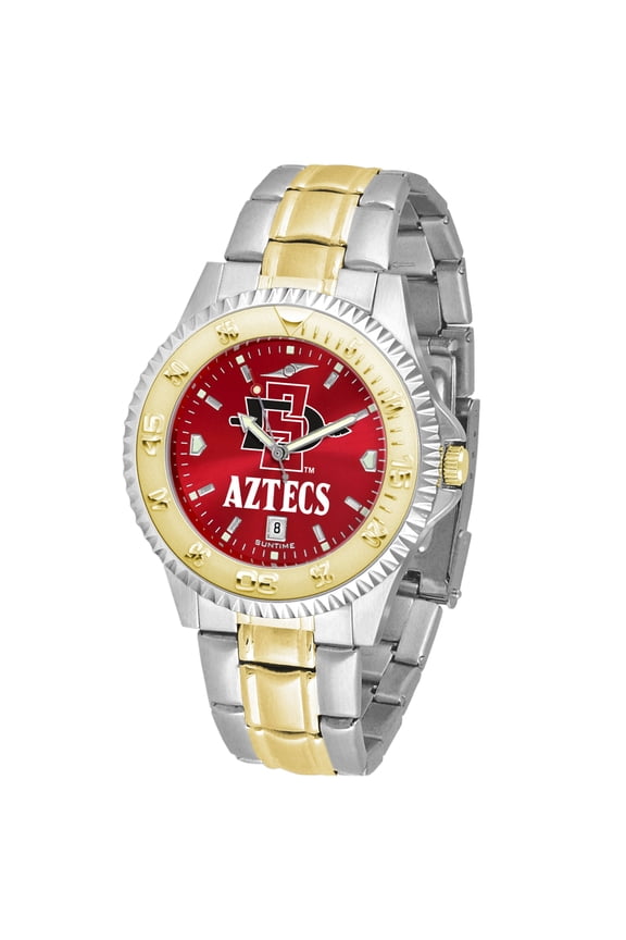 Cardinal San Diego State Aztecs Competitor Two-Tone AnoChrome Watch